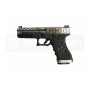 Pistola Airsoft Armorer Works G17 Hex-Cut Negro/Plata // ARMYCOP.ES