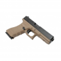 REPLICA PISTOLA KP-17 MS GAS BLOWBACK TAN KJ WORKS