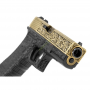 Pistola Airsoft We 17 Etched Glock Ivory Metal / ARMYCOP.ES