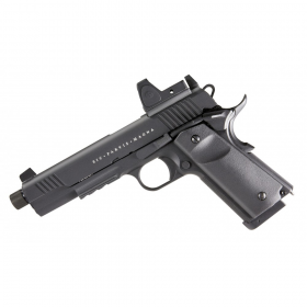 Pistola Airsoft Secutor Arms Rudis Magna XII Gas y Co2 Negro // ARMYCOP.ES