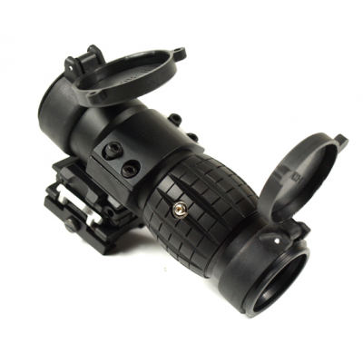 VISOR MAGNIFICADOR 3X PARA RED DOT - NEGRO