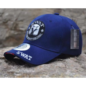 GORRA BEISBOL SWAT AGUILA AZUL MARINO