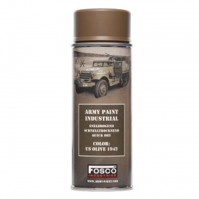 PINTURA SPRAY MILITAR FOSCO 400 ML. US OLIVE