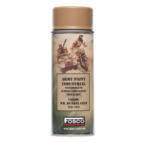 PINTURA SPRAY MILITAR FOSCO 400 ML. DUNKEL GELB
