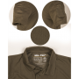 POLO TACTICO MILTEC NEGRO