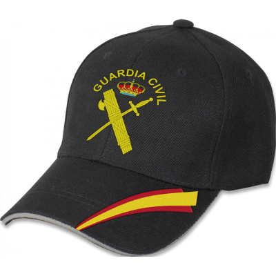 GORRA BEISBOL GUARDIA CIVIL NEGRO