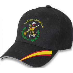 GORRA BEISBOL LEGION ESPAÑOLA NEGRO
