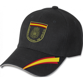 GORRA BEISBOL POLICIA NACIONAL NEGRO