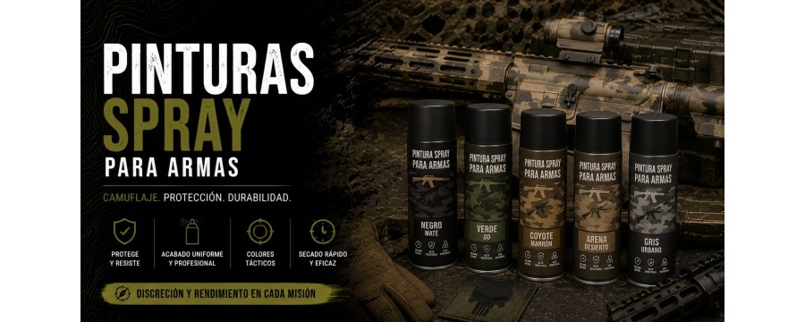 Pintura Táctica en Spray y Facial | Compra Online en Armycop