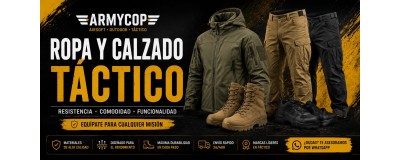 Ropa y Calzado Táctico Profesional | Uniformes y Botas | Armycop
