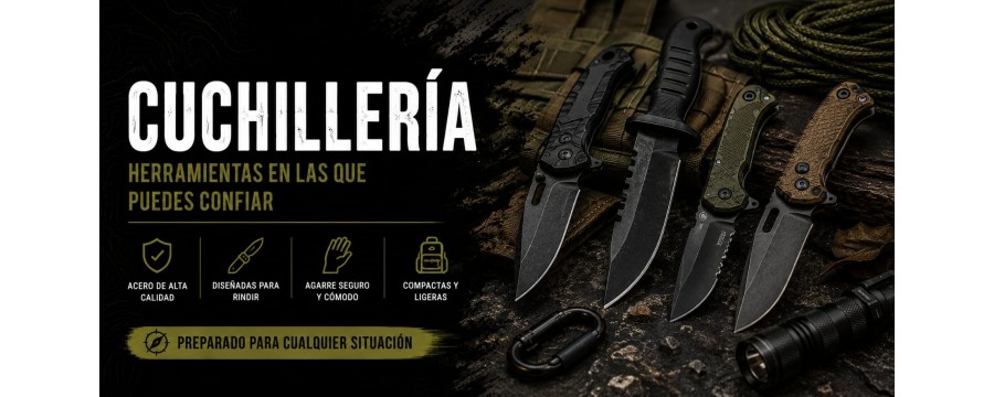 Cuchillería Táctica y Outdoor | Navajas y Accesorios | Armycop