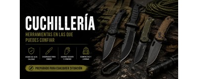 Cuchillería Táctica y Outdoor | Navajas y Accesorios | Armycop