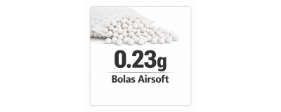 Bolas Airsoft 0.23g | Precisión y Alcance para Airsoft | ARMYCOP