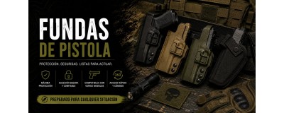 Fundas de Pistola para Airsoft y Tácticas | Perneras y MOLLE | Armycop
