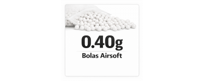 Bolas Airsoft 0.40g | Máxima Precisión para Sniper y DMR