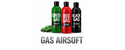 Gas Airsoft | Green Gas, Red Gas y Black Gas al Mejor Precio