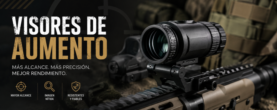 Miras Ópticas para Airsoft | Visores Tácticos y de Aumento - ARMYCOP