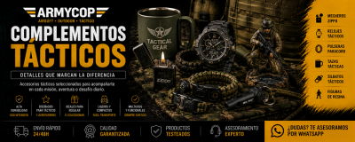 Complementos Tácticos para Airsoft y Militar | Accesorios Outdoor | Armycop